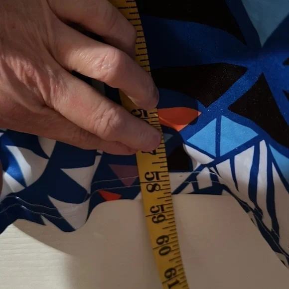 Size S-M super cute tribal pattern tank maxi dress - Picture 4 of 4